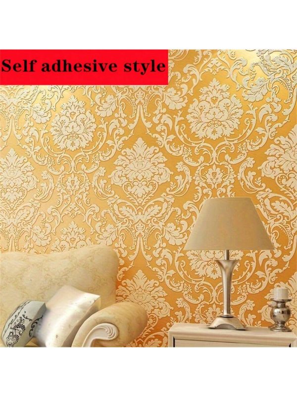 3D Self-Adhesive Wallpaper, High-End Home Use Non-Sticky Wallpaper American Style, Suitable For Bedroom, Living Room TV Background, Furniture Renovation Multicolor